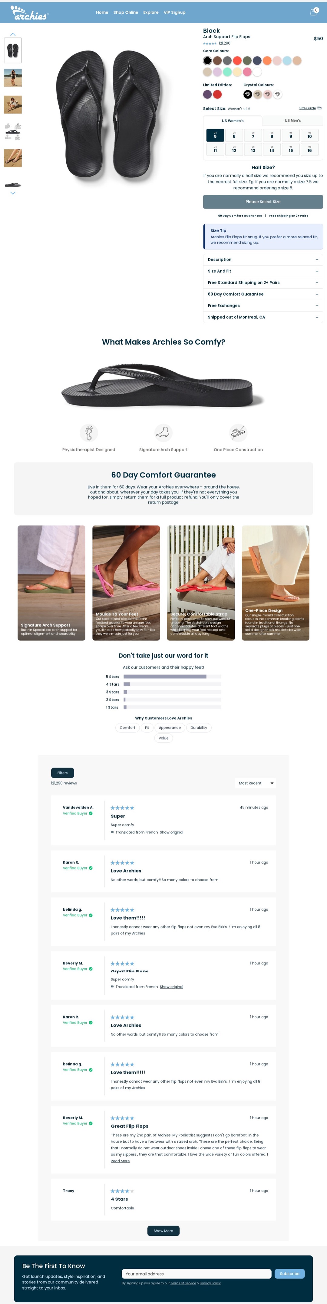 ca.archiesfootwear.com