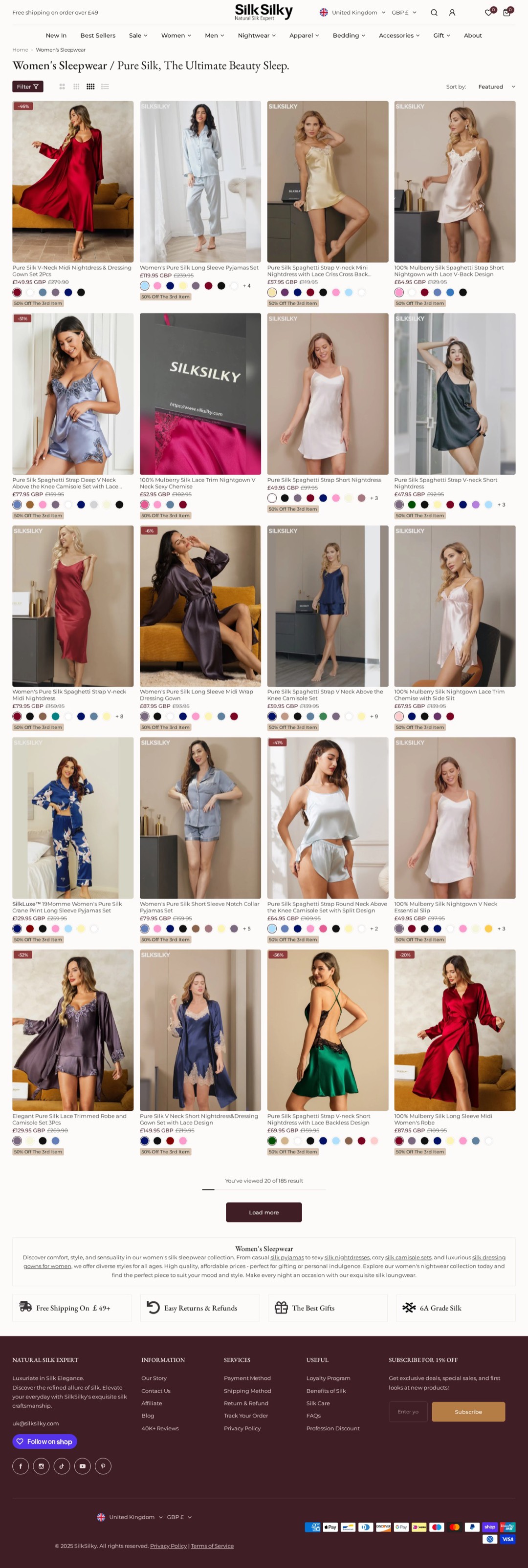 es.silksilky.com